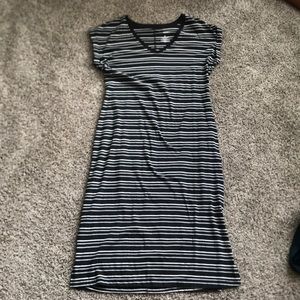 Striped Midi Dress